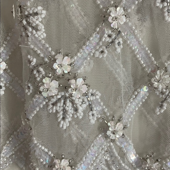 BHLDN Moyna Couture Overlay Bridal Top NWT - Picture 3 of 5